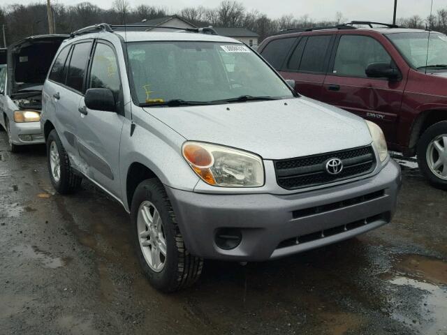 JTEGD20V140037943 - 2004 TOYOTA RAV4 SILVER photo 1