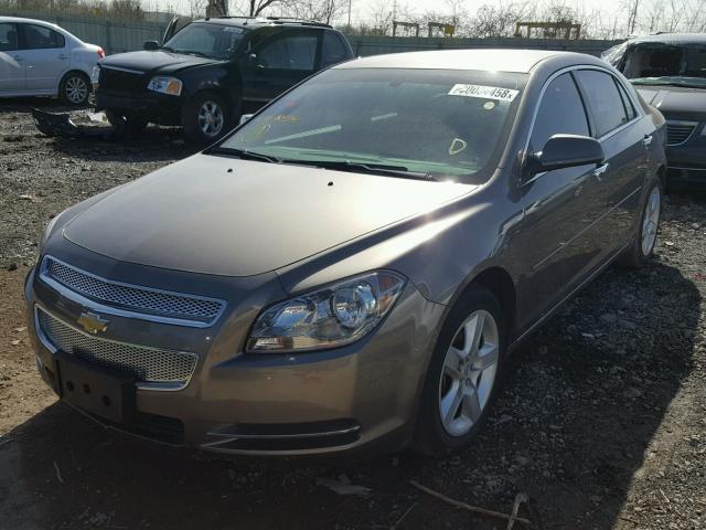1G1ZC5E0XCF184541 - 2012 CHEVROLET MALIBU 1LT 棕色 照片 2