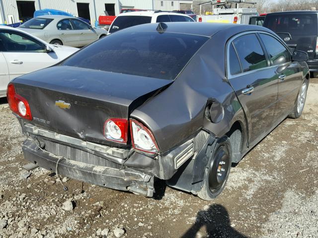 1G1ZC5E0XCF184541 - 2012 CHEVROLET MALIBU 1LT 棕色 照片 4