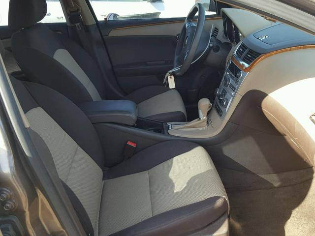 1G1ZC5E0XCF184541 - 2012 CHEVROLET MALIBU 1LT 棕色 照片 5