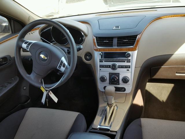 1G1ZC5E0XCF184541 - 2012 CHEVROLET MALIBU 1LT 棕色 照片 9