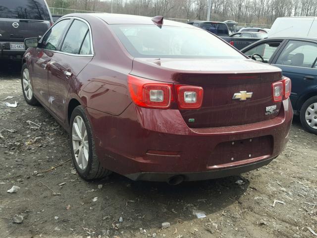 1G11E5SA9GF107315 - 2016 CHEVROLET MALIBU LIM 勃艮第红 照片 3
