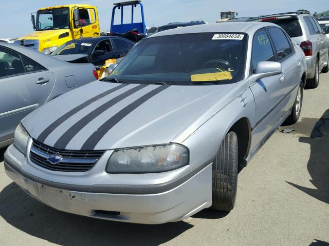 2G1WF52EX39389960 - 2003 CHEVROLET IMPALA SILVER photo 2