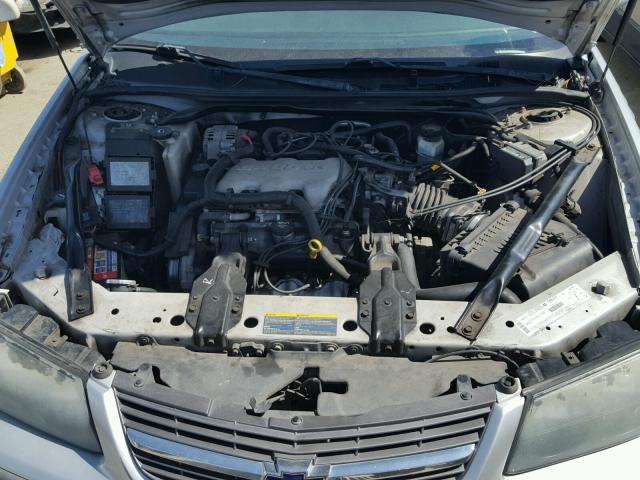 2G1WF52EX39389960 - 2003 CHEVROLET IMPALA SILVER photo 7