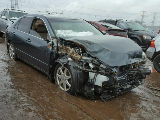 1HGCM66554A061899 - 2004 HONDA ACCORD EX GRAY photo 1