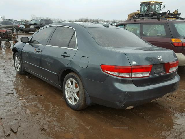 1HGCM66554A061899 - 2004 HONDA ACCORD EX GRAY photo 3