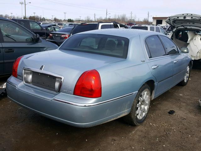 1LNHM82WX7Y613516 - 2007 LINCOLN TOWN CAR S BLUE photo 4