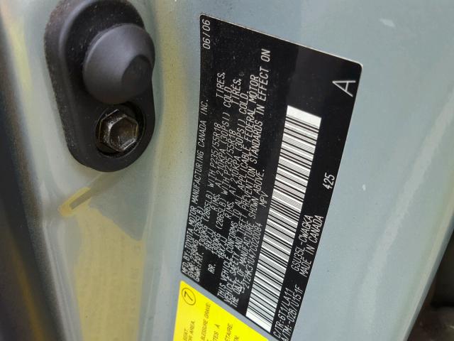 2T2HK31U47C020084 - 2007 LEXUS RX 350 GRAY photo 10