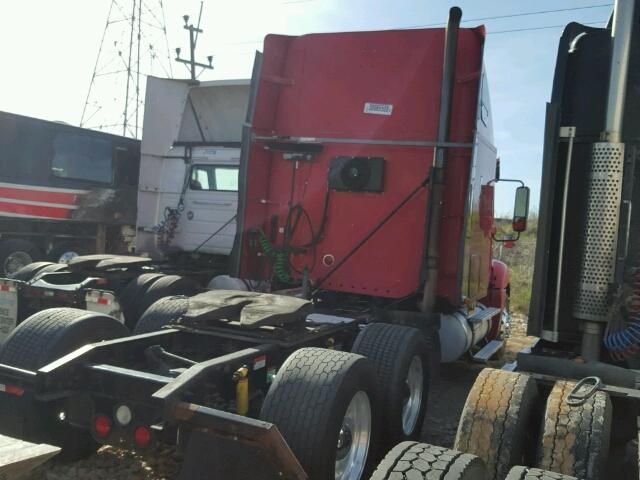 1FUJA6CK88LZ82204 - 2008 FREIGHTLINER CONVENTION RED photo 4