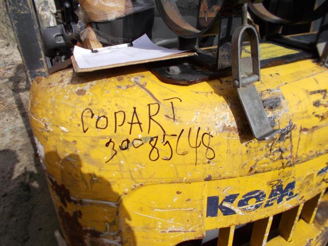 587845A - 2005 KMTS FORKLIFT UNKNOWN - NOT OK FOR INV. photo 9