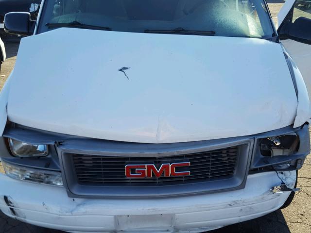 1GKDM19X25B502942 - 2005 GMC SAFARI XT WHITE photo 7