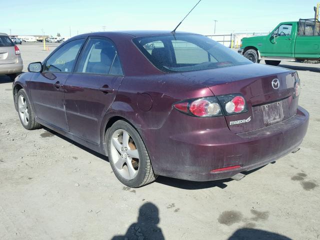 1YVHP80C785M43942 - 2008 MAZDA 6 I PURPLE photo 3