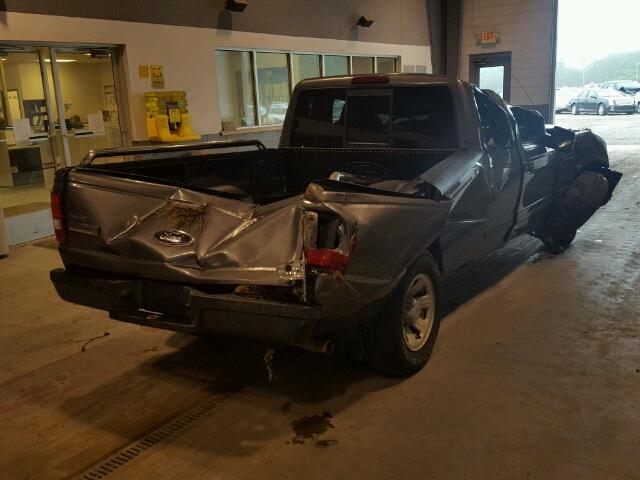 1FTYR14U26PA75567 - 2006 FORD RANGER SUP GRAY photo 4