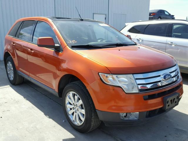 2FMDK39C97BB57170 - 2007 FORD EDGE SEL P ORANGE photo 1