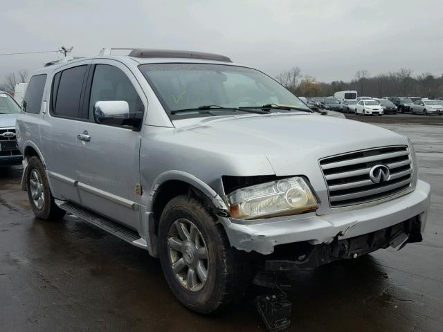 5N3AA08C05N809415 - 2005 INFINITI QX56 SILVER photo 1