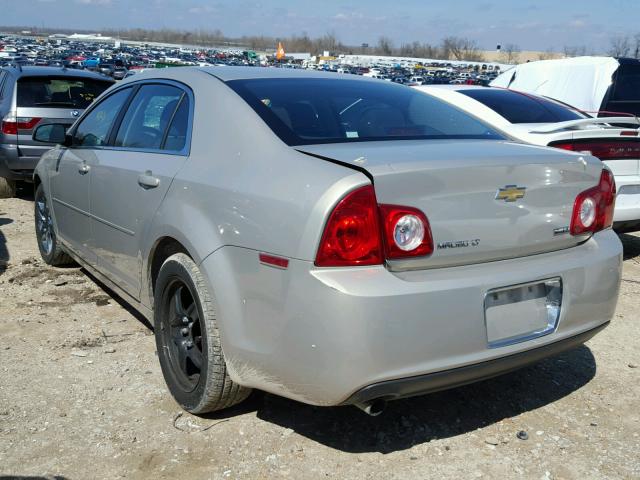 1G1ZC5E05AF256596 - 2010 CHEVROLET MALIBU 1LT 金色 照片 3