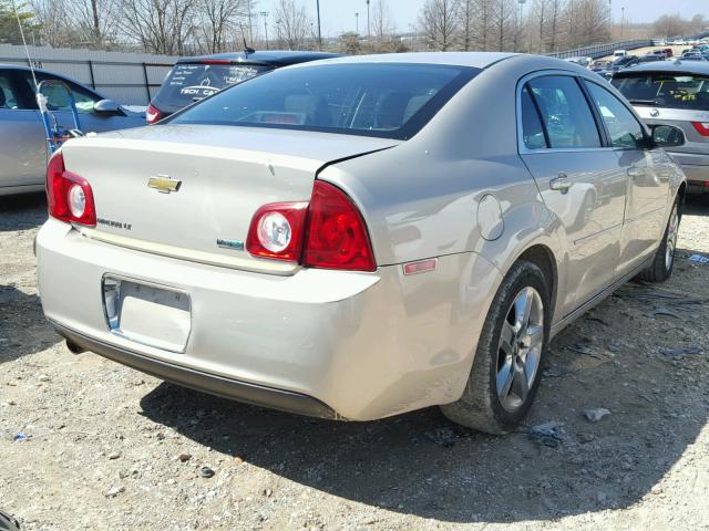 1G1ZC5E05AF256596 - 2010 CHEVROLET MALIBU 1LT 金色 照片 4