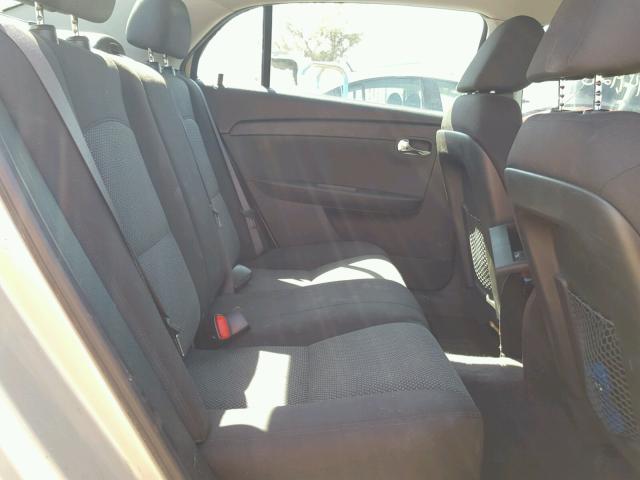 1G1ZC5E05AF256596 - 2010 CHEVROLET MALIBU 1LT 金色 照片 6