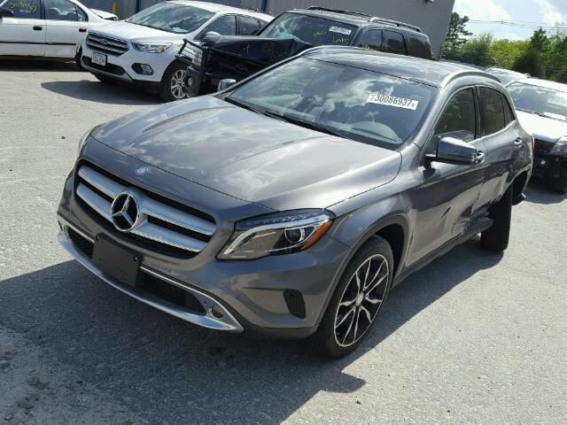 WDCTG4GB8HJ318794 - 2017 MERCEDES-BENZ GLA 250 4M GRAY photo 2