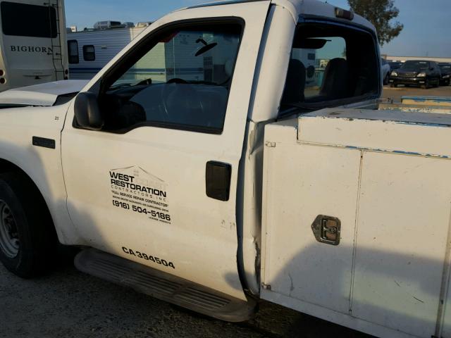 1FDNF20S6YEC49317 - 2000 FORD F250 SUPER WHITE photo 9