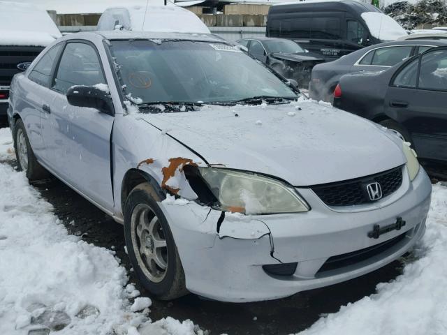 1HGEM22134L038386 - 2004 HONDA CIVIC DX V SILVER photo 1