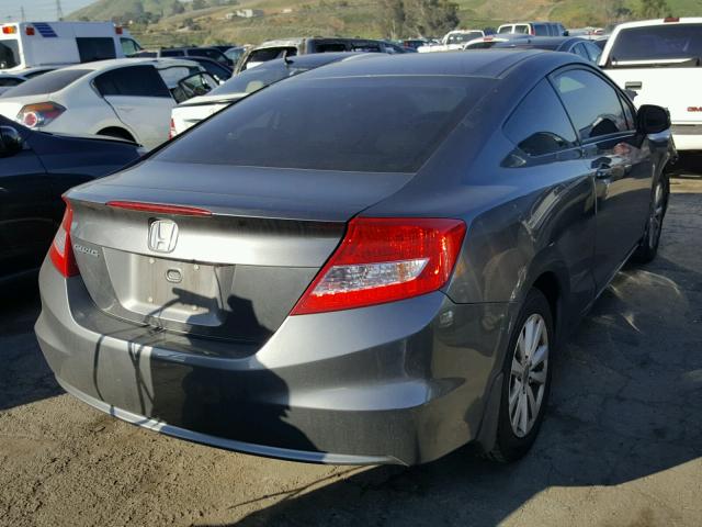 2HGFG3B9XCH517777 - 2012 HONDA CIVIC EXL GRAY photo 4