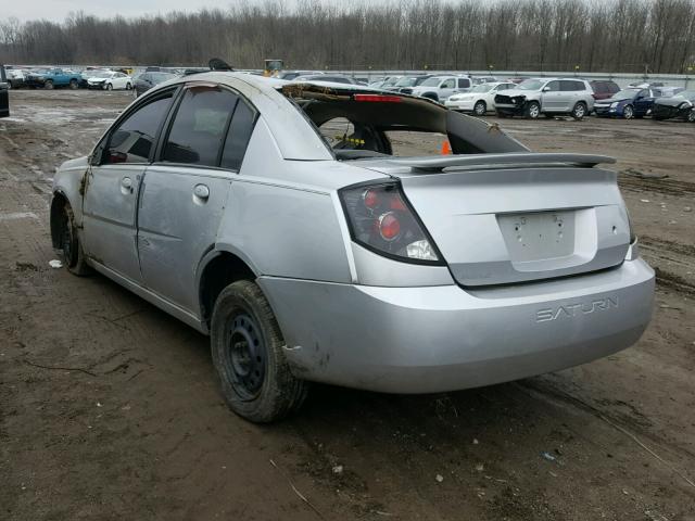 1G8AZ52F45Z108613 - 2005 SATURN ION LEVEL SILVER photo 3