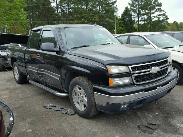 1GCEC19Z27Z184092 - 2007 CHEVROLET SILVERADO BLACK photo 1