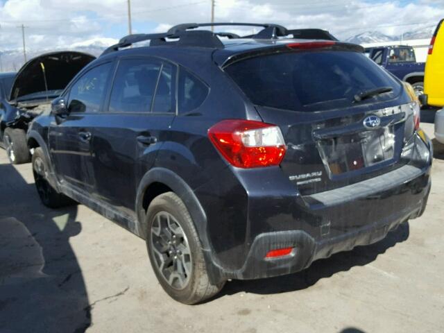 JF2GPAKC1G8235401 - 2016 SUBARU CROSSTREK BLACK photo 3