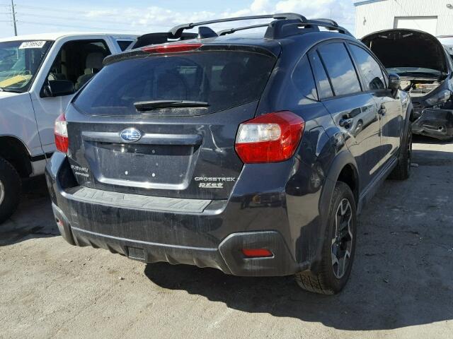 JF2GPAKC1G8235401 - 2016 SUBARU CROSSTREK BLACK photo 4