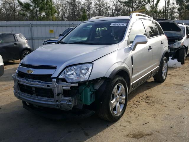 3GNAL2EK7ES616335 - 2014 CHEVROLET CAPTIVA LS SILVER photo 2