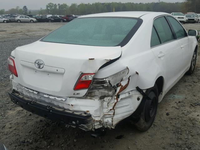 4T1BE46K37U677049 - 2007 TOYOTA CAMRY NEW WHITE photo 4