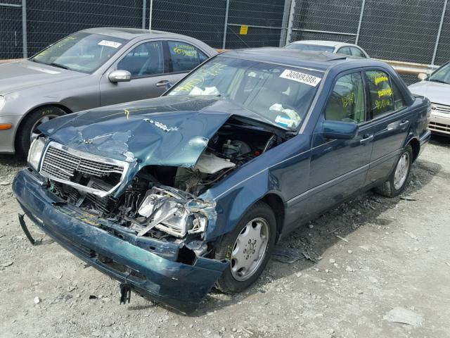 WDBHA28E9TF364851 - 1996 MERCEDES-BENZ C 280 GREEN photo 2