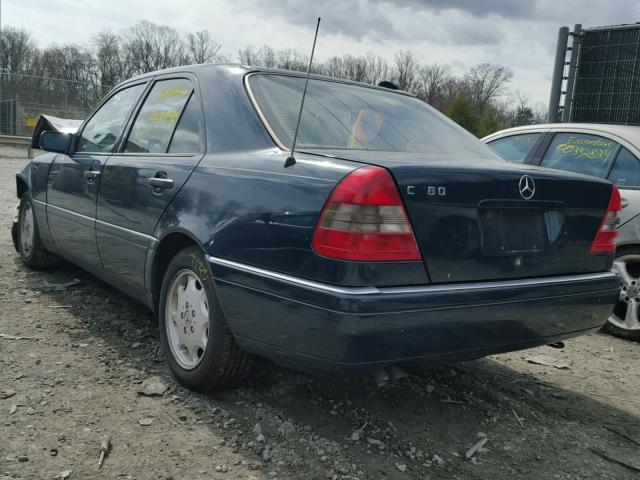 WDBHA28E9TF364851 - 1996 MERCEDES-BENZ C 280 GREEN photo 3