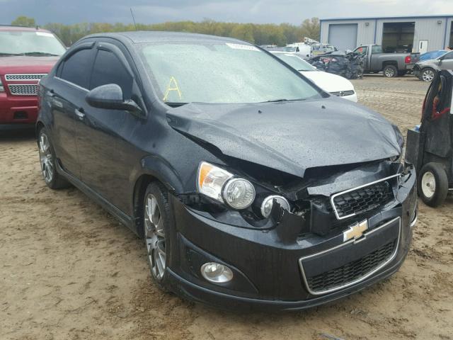 1G1JE5SB0F4118867 - 2015 CHEVROLET SONIC LTZ GRAY photo 1