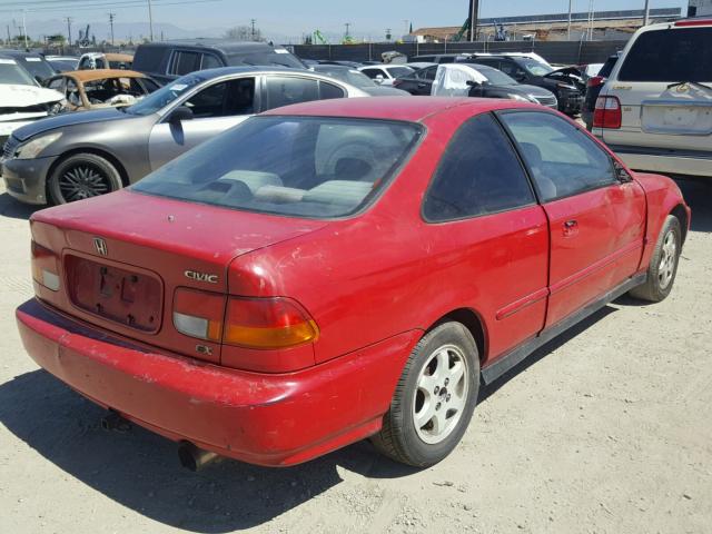1HGEJ8147WL021083 - 1998 HONDA CIVIC EX წითელი ფოტო 4