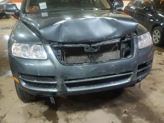 WVGBE67L87D017429 - 2007 VOLKSWAGEN TOUAREG V6 GREEN photo 9