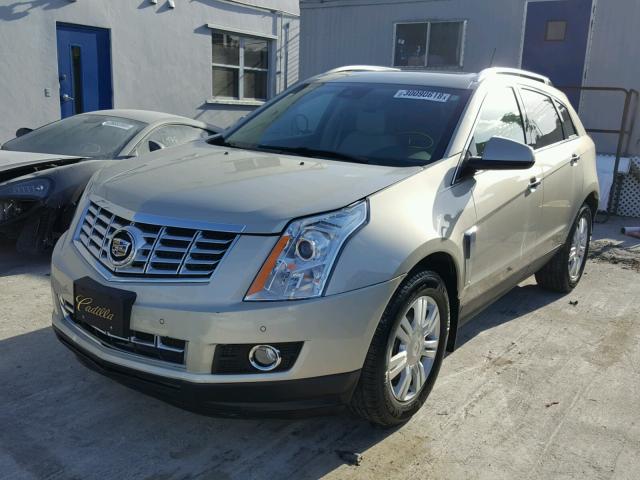 3GYFNBE38FS622173 - 2015 CADILLAC SRX LUXURY BEIGE photo 2