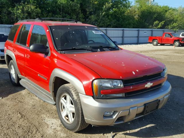 1GNDT13S522259724 - 2002 CHEVROLET TRAILBLAZE RED photo 1