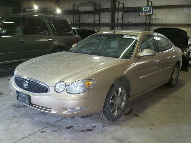 2G4WE567551149749 - 2005 BUICK LACROSSE C TAN photo 2