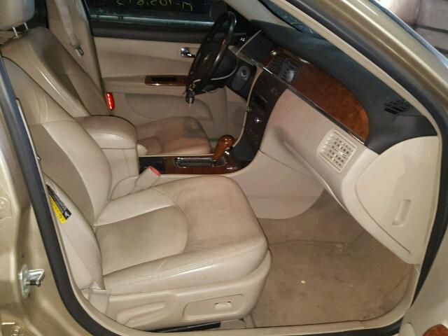 2G4WE567551149749 - 2005 BUICK LACROSSE C TAN photo 5