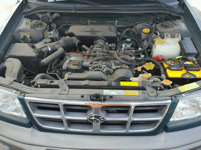 JF1SF6559WH763309 - 1998 SUBARU FORESTER S Yaşıl foto 7