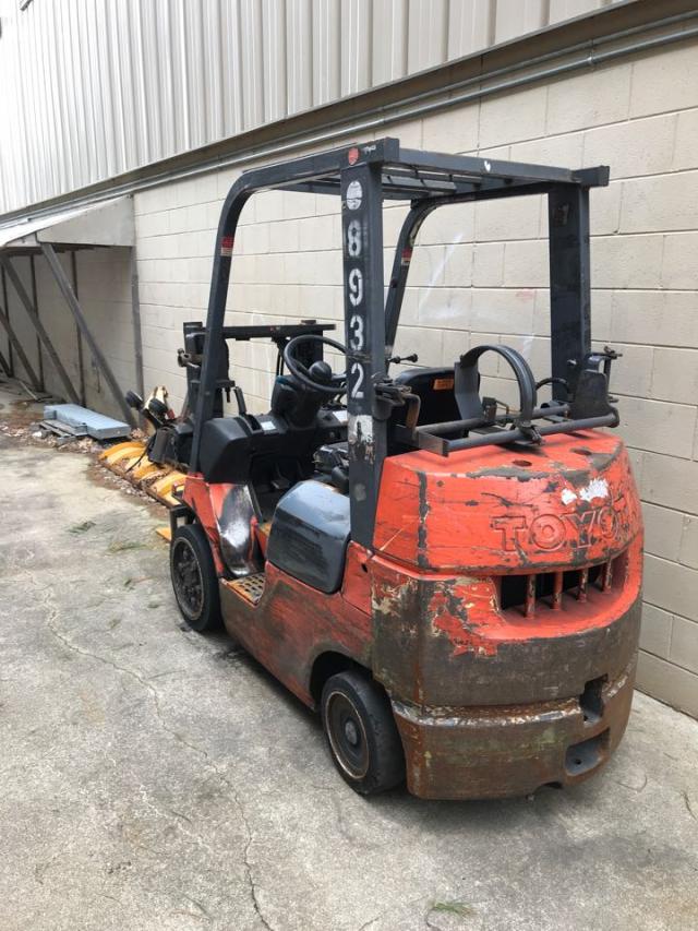 7FGCU2570439 - 2001 TOYO FORKLIFT UNKNOWN - NOT OK FOR INV. photo 4