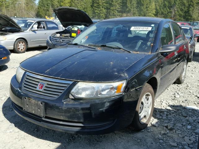 1G8AF52F05Z101070 - 2005 SATURN ION LEVEL BLACK photo 2