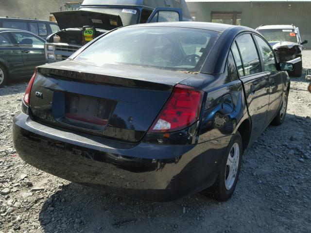 1G8AF52F05Z101070 - 2005 SATURN ION LEVEL BLACK photo 4