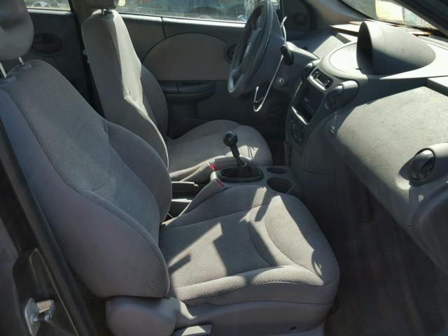 1G8AF52F05Z101070 - 2005 SATURN ION LEVEL BLACK photo 5