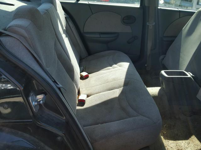 1G8AF52F05Z101070 - 2005 SATURN ION LEVEL BLACK photo 6