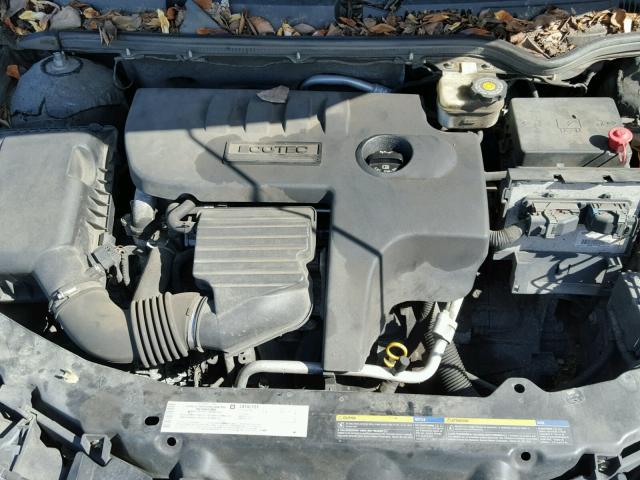 1G8AF52F05Z101070 - 2005 SATURN ION LEVEL BLACK photo 7