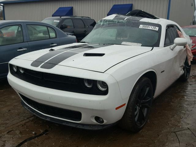 2C3CDZBT4GH114123 - 2016 DODGE CHALLENGER WHITE photo 2