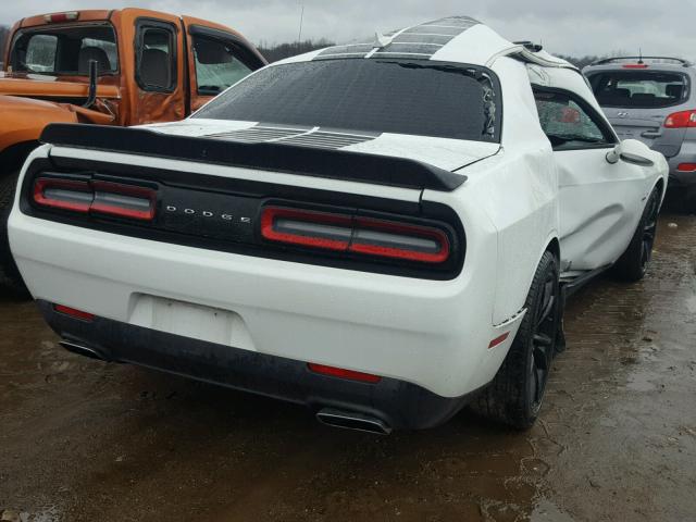 2C3CDZBT4GH114123 - 2016 DODGE CHALLENGER WHITE photo 4